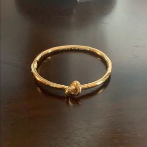 Kate Spade gold sailor’s knot bracelet bangle